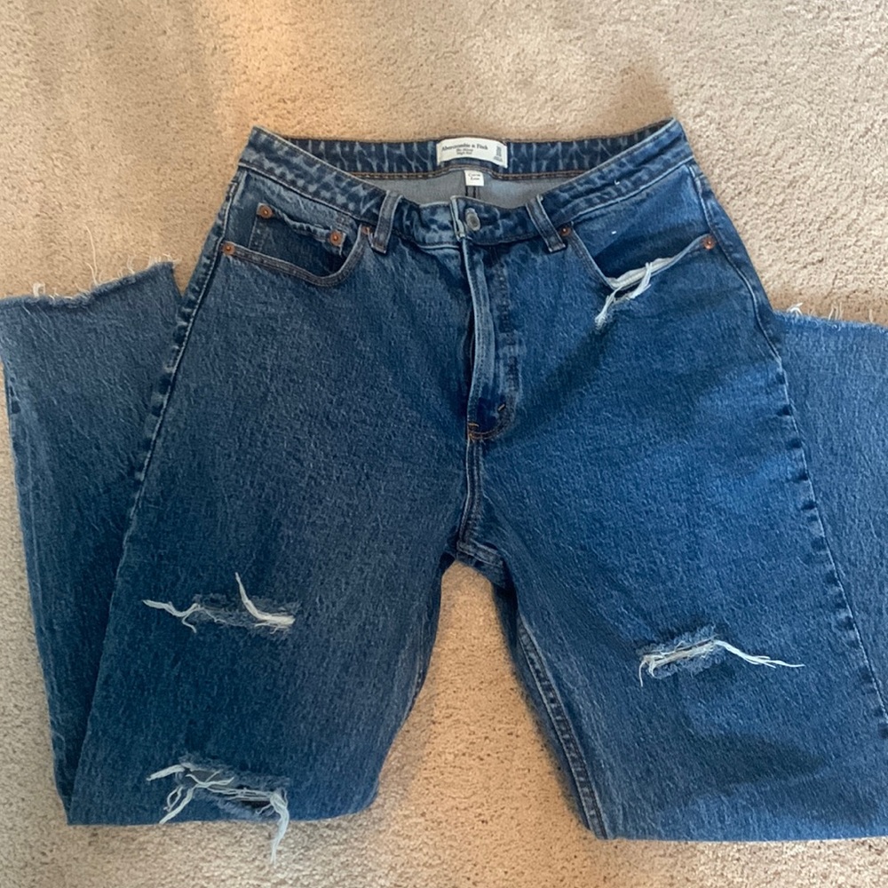 Abercrombie and Fitch curve love jeans